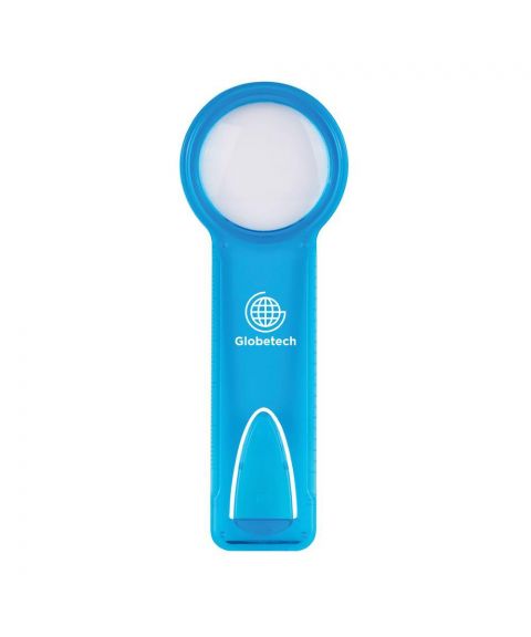 Plastic Magnifier Frosted Blue