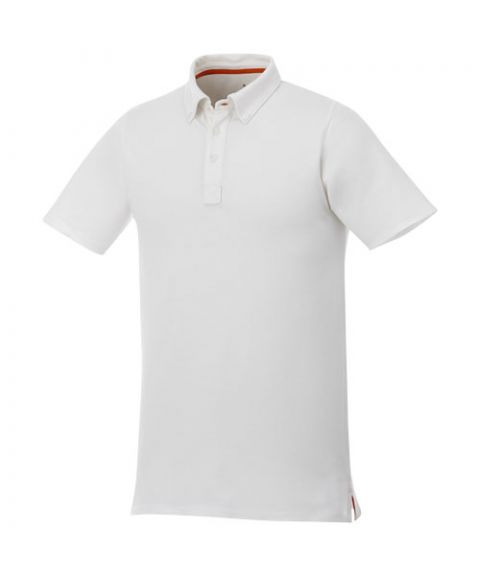 Atkinson short sleeve button-down men's polo