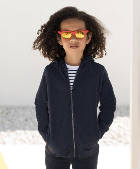 Kids zip-through hoodie