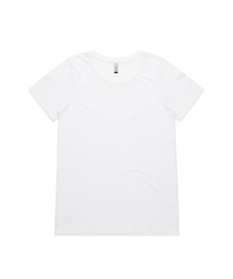 WO'S SHALLOW SCOOP TEE - 4011