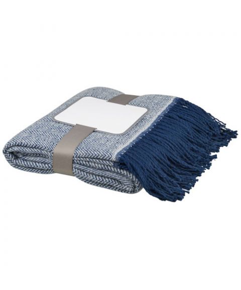 Haven herringbone throw blanket