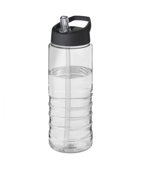 H2O Treble 750 ml spout lid sport bottle