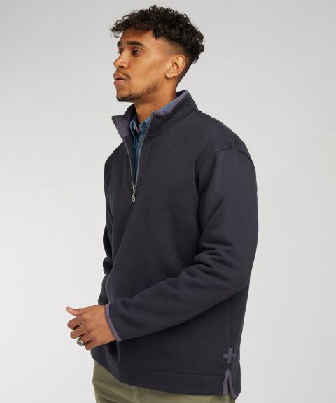 Supersoft ¼ zip sweatshirt