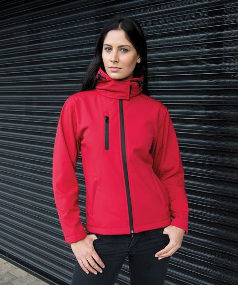 Women's Core TX performance hooded softshell jacket