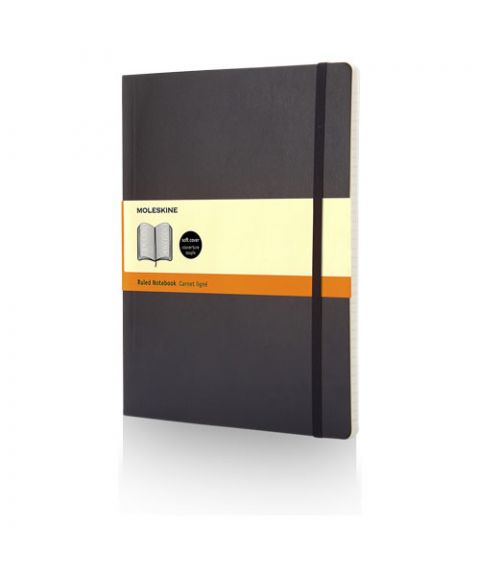 Classic XL soft cover notebook - ruled