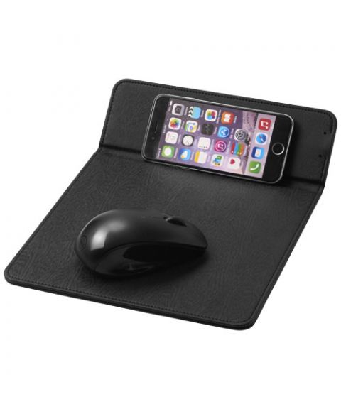 Rodent wireless charging mouse pad