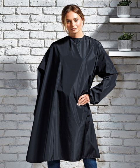 Long sleeve waterproof salon gown