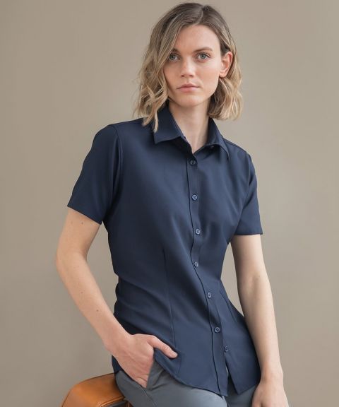 Women's wicking antibacterial short sleeve shirt