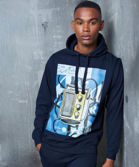 Epic print hoodie