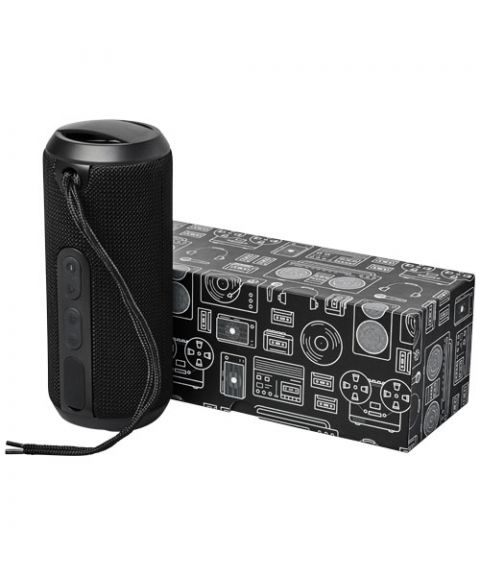 Rugged fabric waterproof Bluetooth® speaker