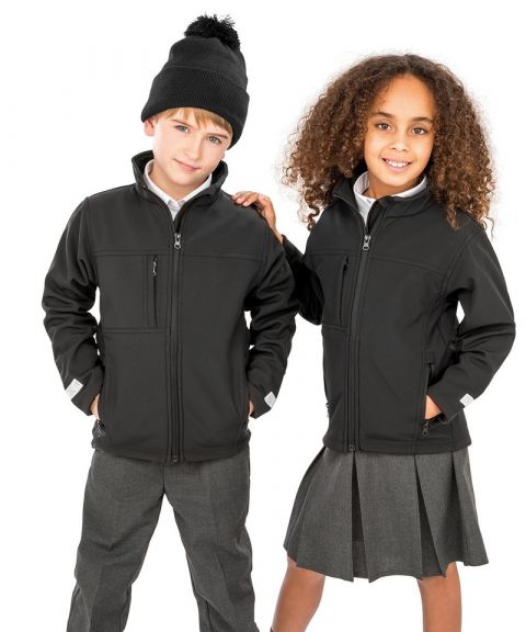 Junior classic softshell 3-layer jacket