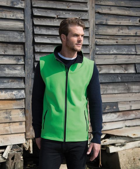 Printable softshell bodywarmer