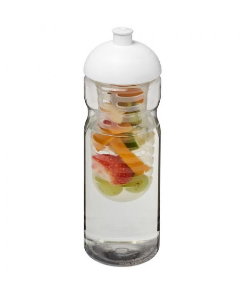 H2O Base® 650 ml dome lid sport bottle & infuser