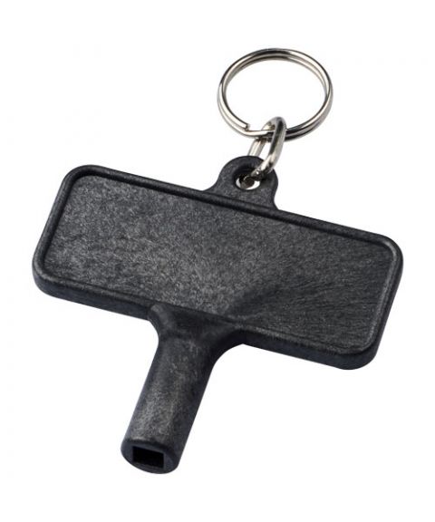 Largo plastic radiator key with keychain