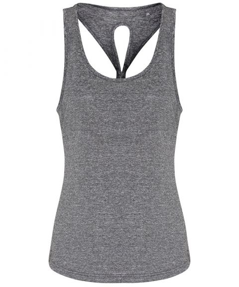 Women's TriDri® yoga knot vest