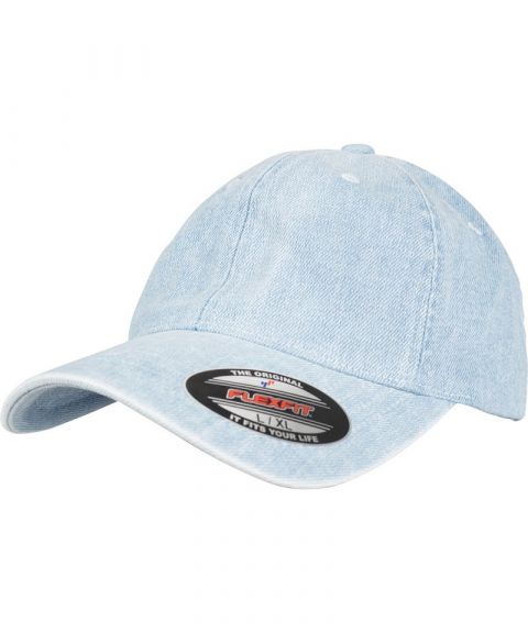 Low-profile denim cap (6425DE)