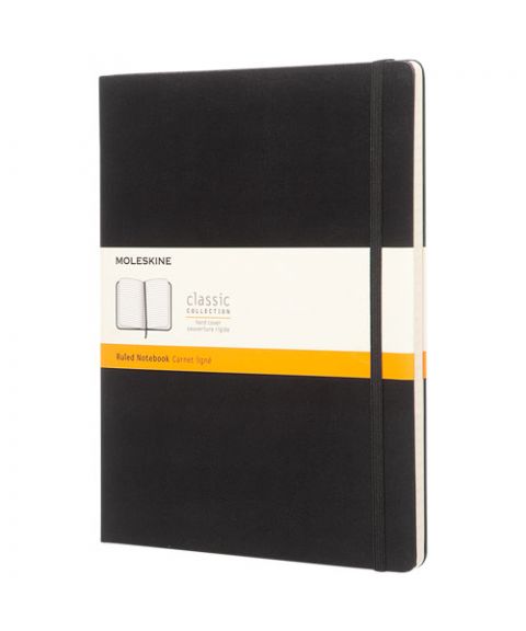 Classic XL hard cover notebook - ruled