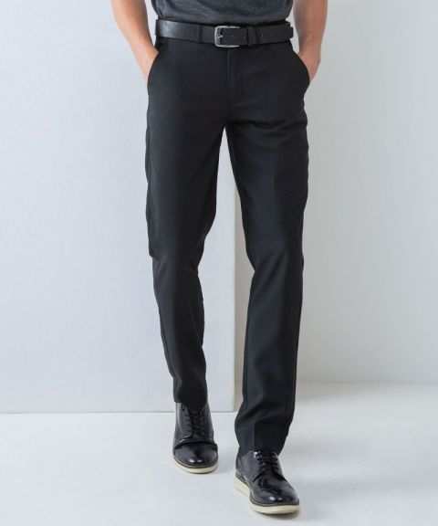 Tapered leg trousers