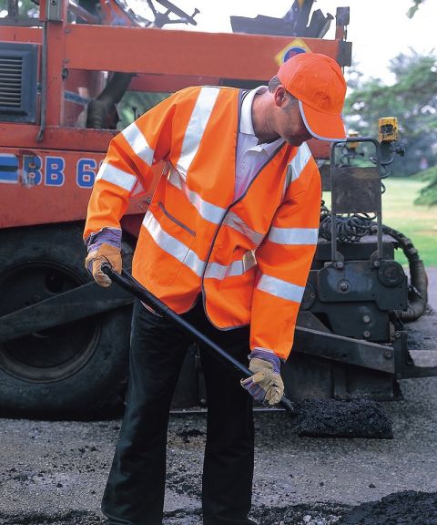 Motorway safety jacket