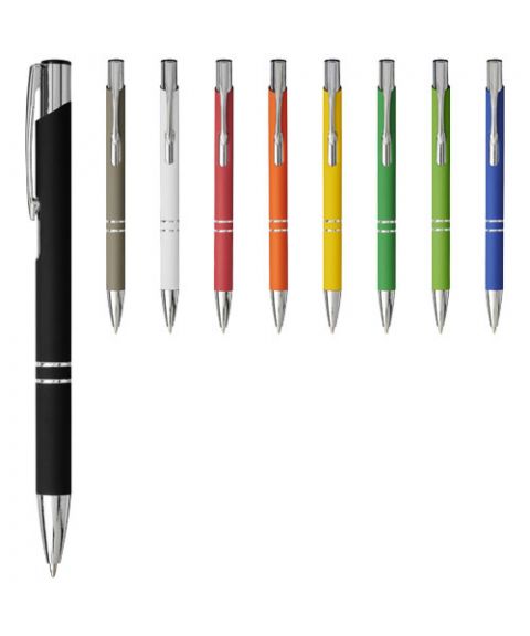 Moneta soft touch click ballpoint pen