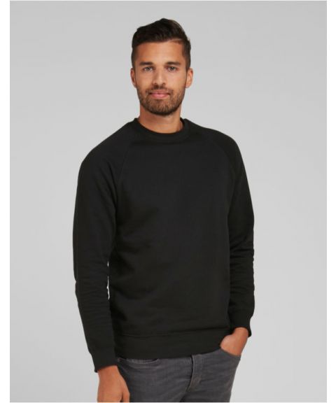 Men's Raglan Sleeve Crew Neck Sweatshirt