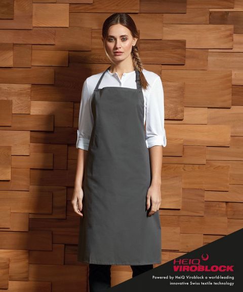 Bib apron, powered by HeiQ Viroblock