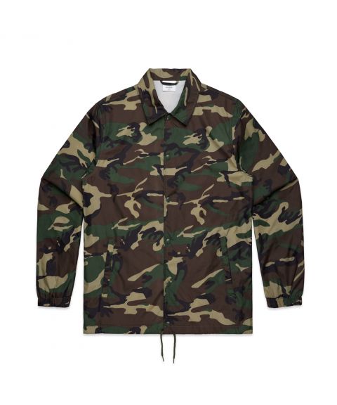 MENS COACH CAMO JACKET - 5520C