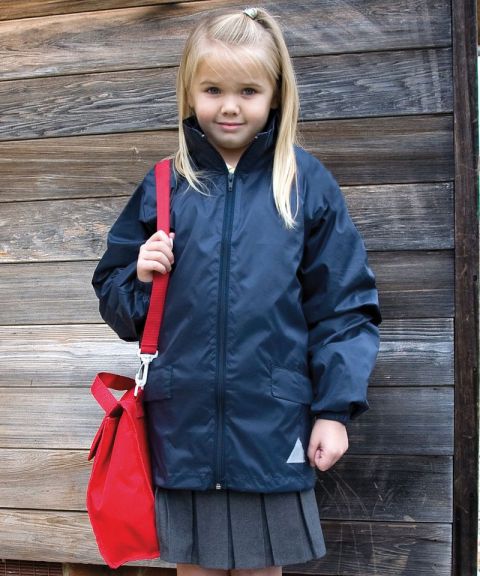 Junior windcheater-in-a-bag