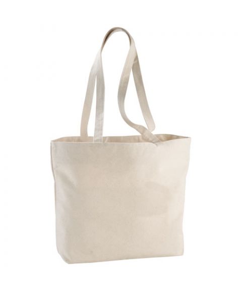 Ningbo 340 g, m² zippered cotton tote bag