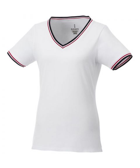 Elbert short sleeve women's pique t-shirt