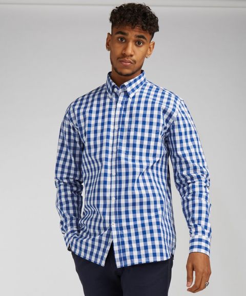 Checked cotton shirt