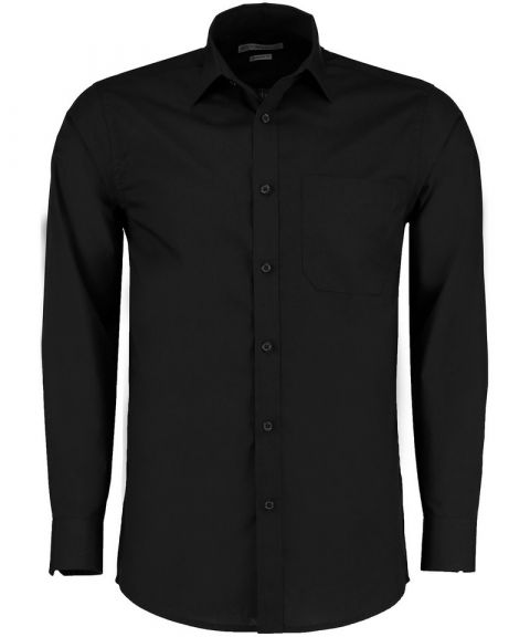 Poplin shirt long-sleeved (tailored fit)