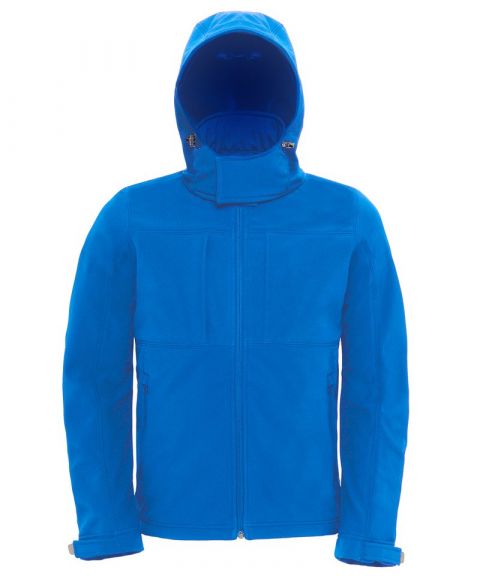 B&C Hooded softshell /men