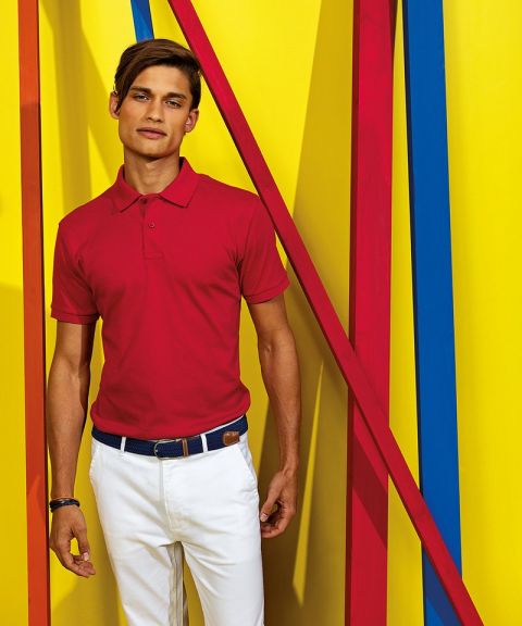 Men's super smooth knit polo