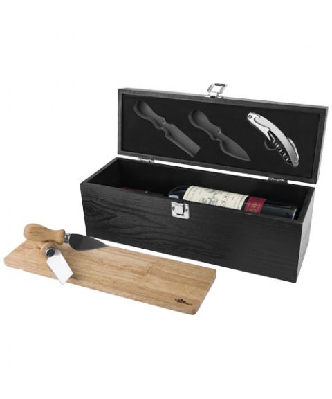 Mino wine box and cheese board set