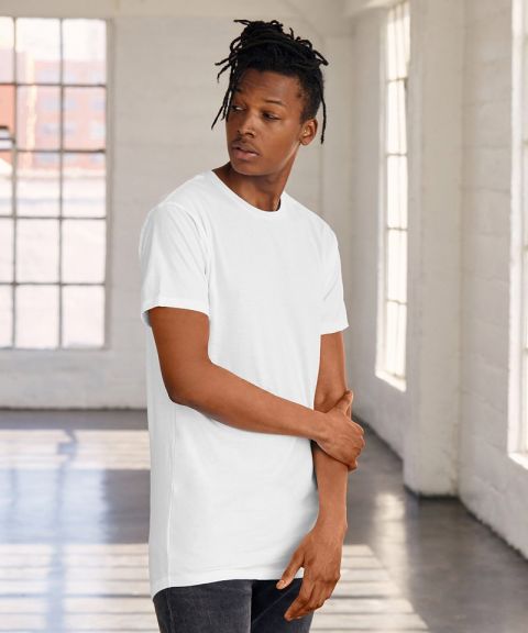 Unisex long body urban t-shirt