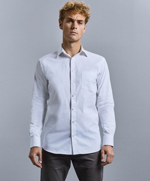 Long sleeve tailored Coolmax® shirt