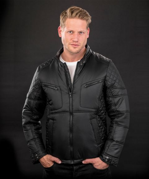 Urban biker style jacket