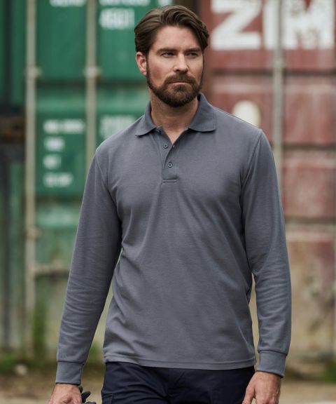 Pro long sleeve polo