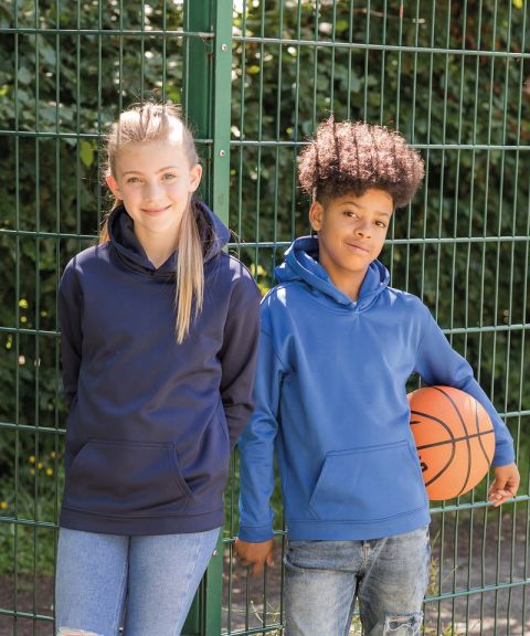 Kids sports polyester hoodie