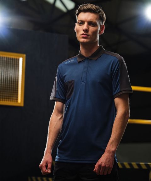 Offensive wicking polo