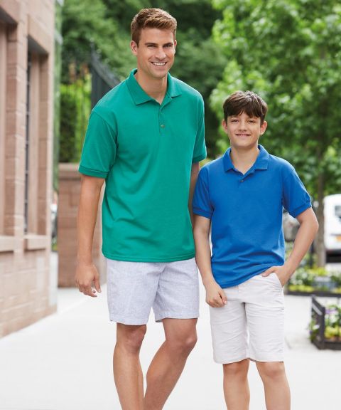 Kids DryBlend® Jersey knit polo