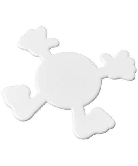 Splatman plastic coaster