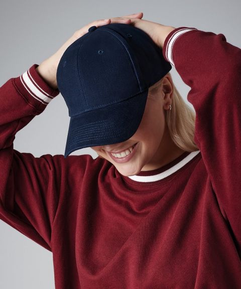 Pro-style heavy brushed cotton cap