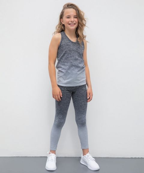 Kids seamless fade-out leggings