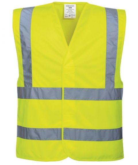 Hi-vis two-band-and-brace vest (C470)