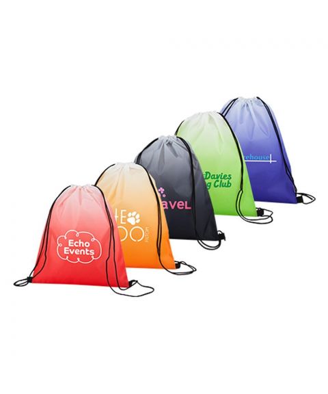 Ombre Drawstring Bag