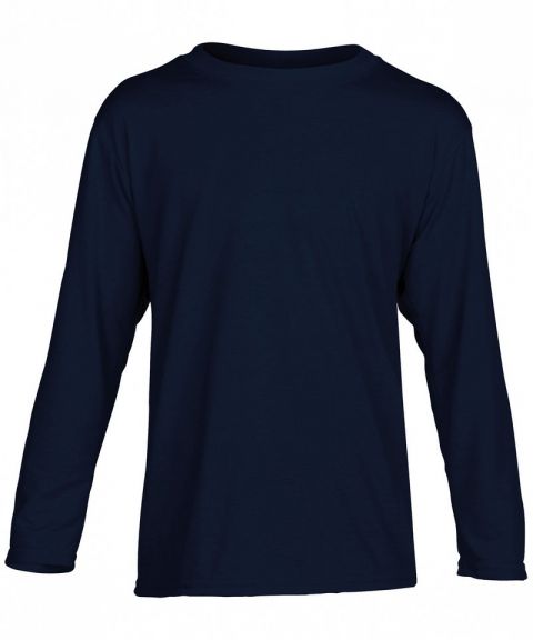 Gildan performance youth long sleeve t-shirt