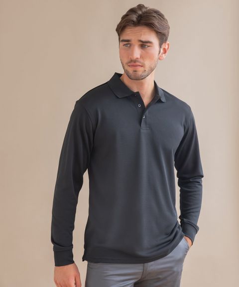 Long sleeve Coolplus® polo shirt