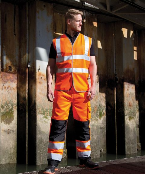 Safety cargo trousers